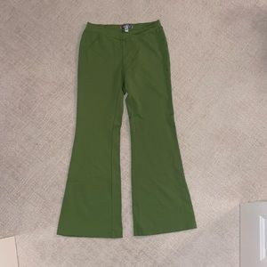 Urban Outfitters green flare pants!